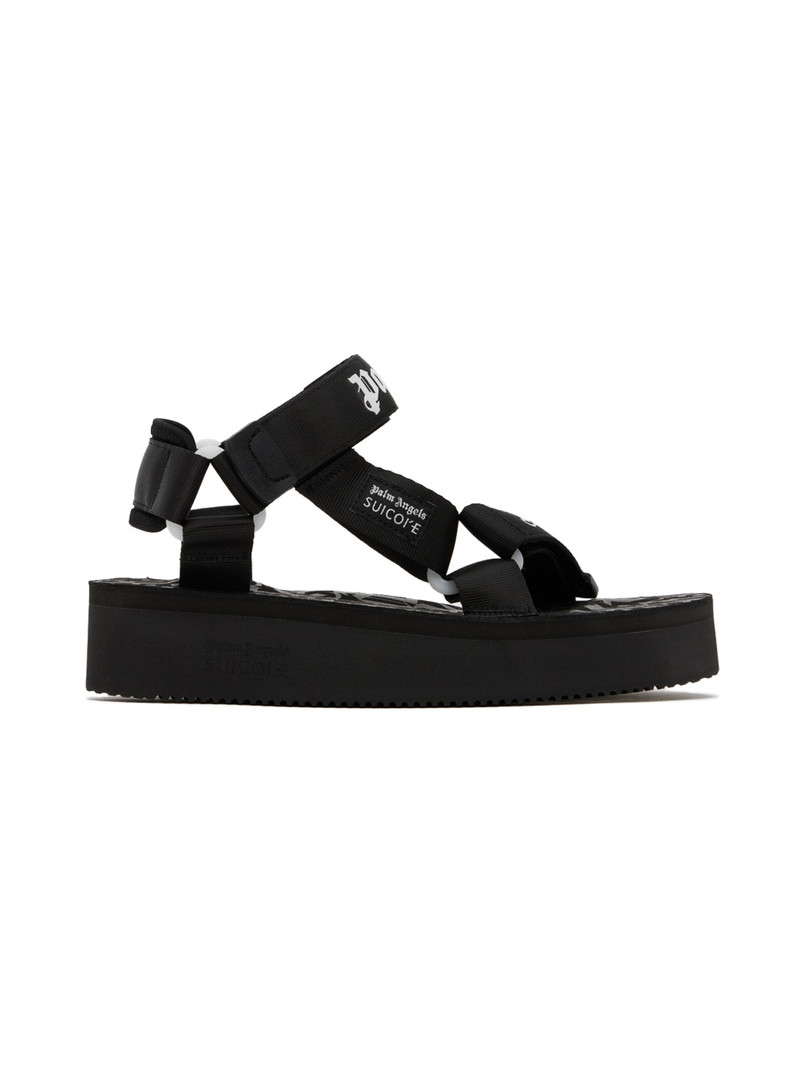 Black Suicoke Edition Depa Sandals - 1
