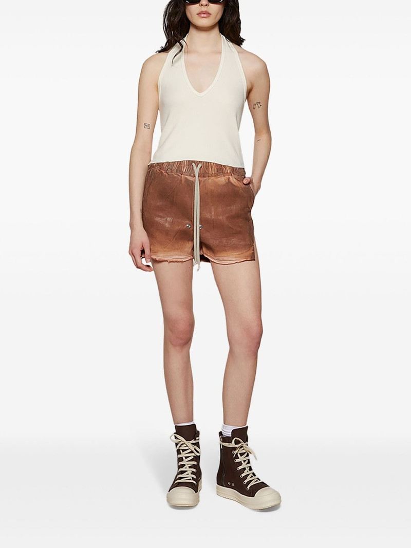 ÉTERNE halterneck open-back top outlook