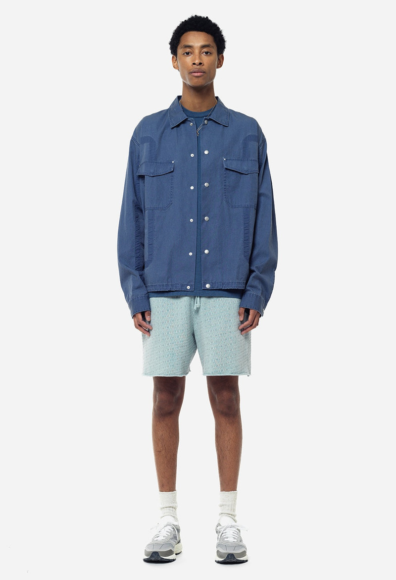 RAW EDGE JACQUARD SHORTS 3