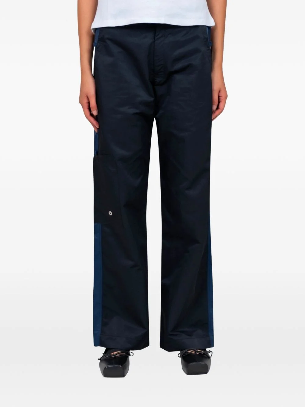 Cedric patch-pocket trousers - 1