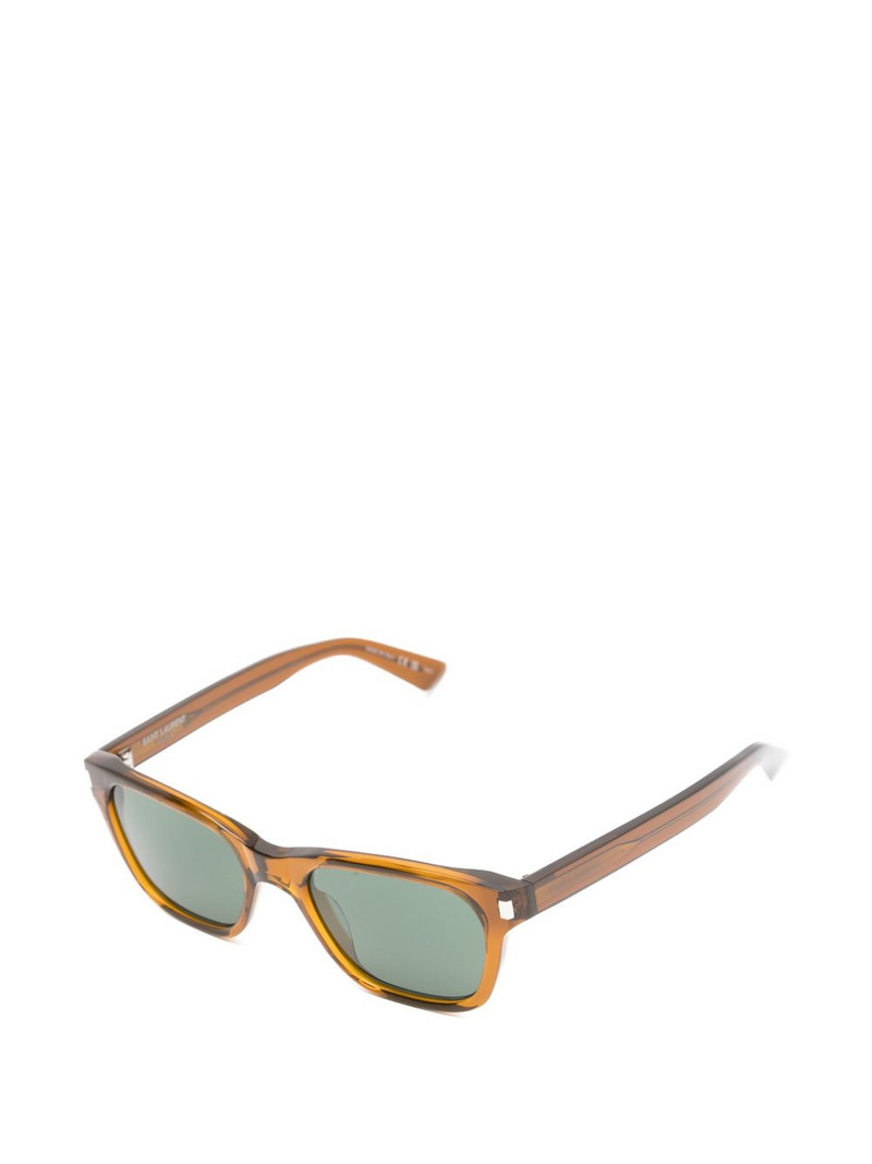 SAINT LAURENT rectangle-frame sunglasses outlook