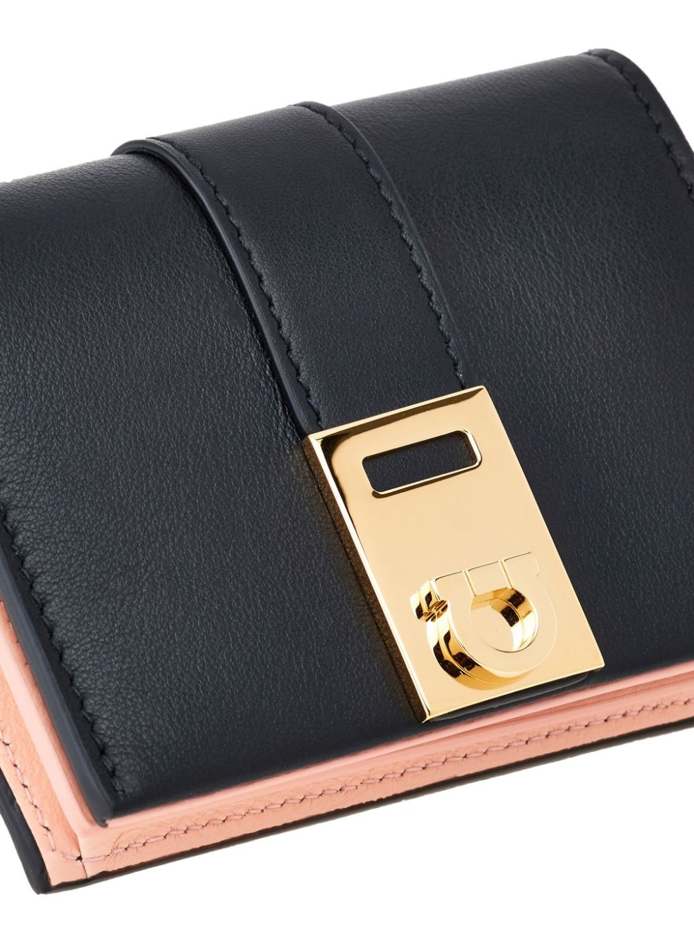 Hug two-tone leather wallet - 5
