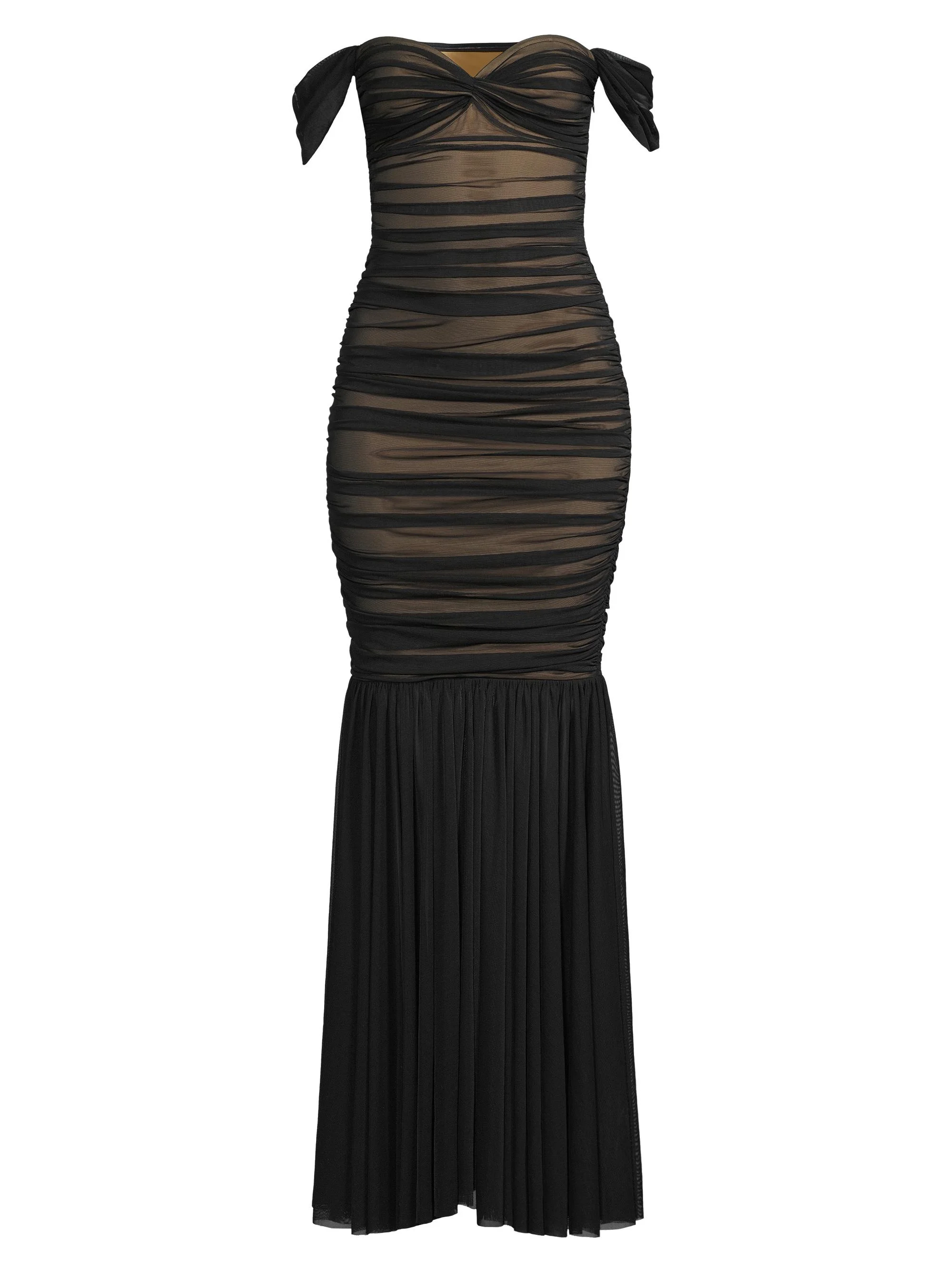 Women's Walter Fishtail Gown - Black - 1