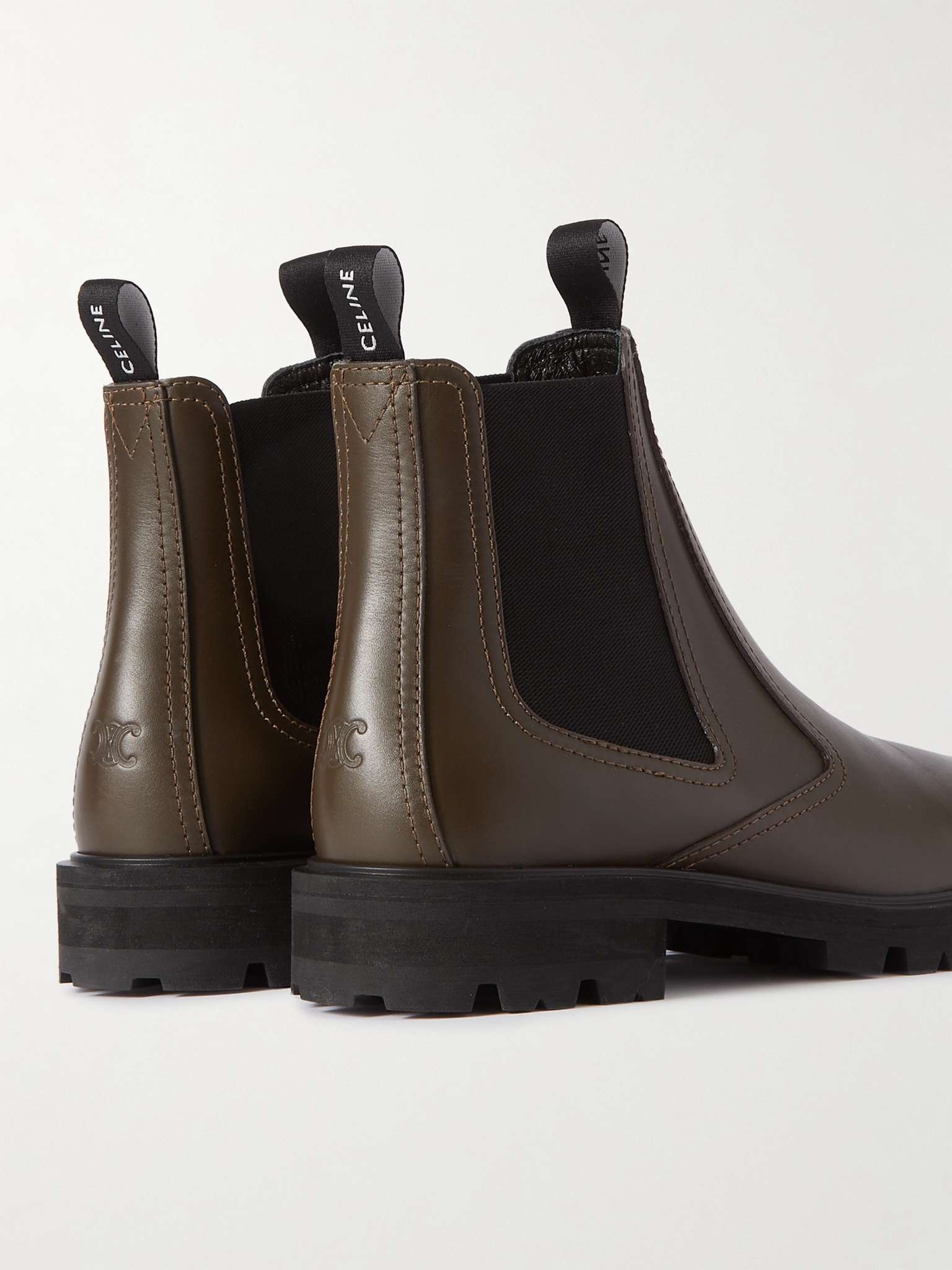 Margaret Waxed-Leather Chelsea Boots - 5