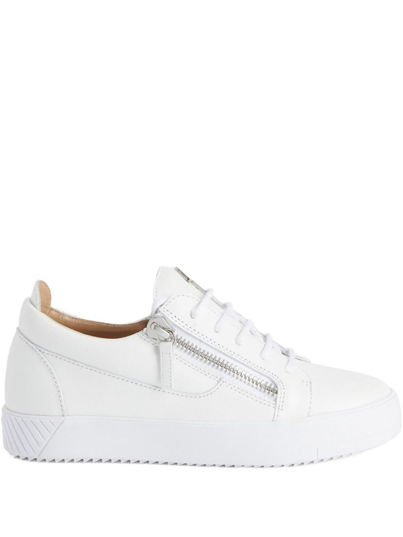 Gail lace-up zip-detail sneakers 1