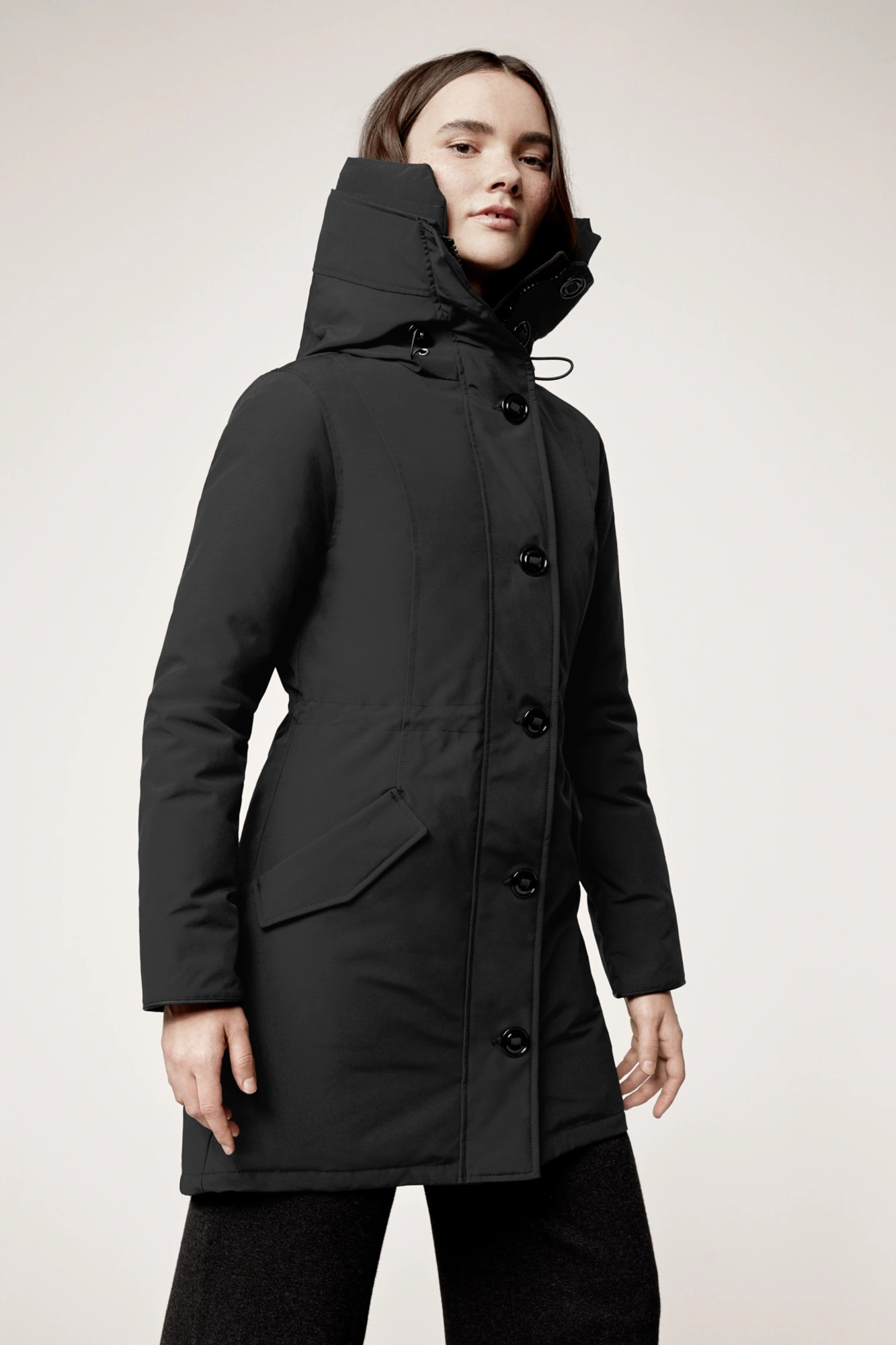 ROSSCLAIR PARKA WITH HOOD TRIM - 2