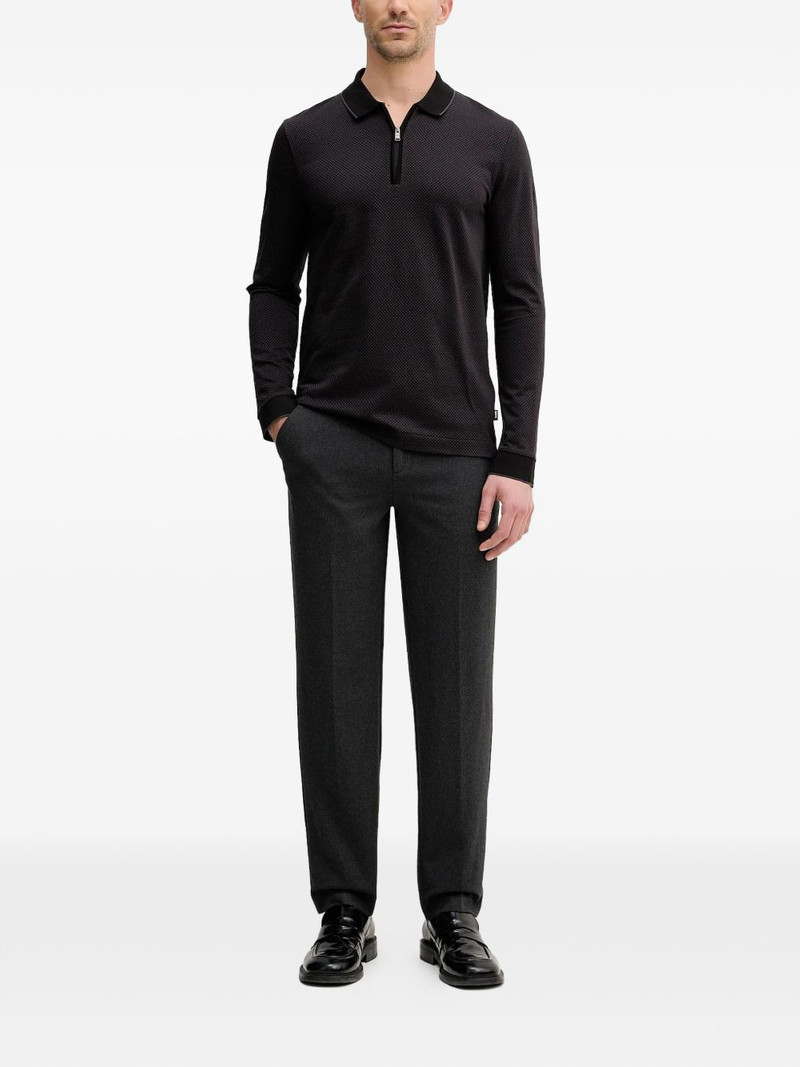 BOSS zipped polo shirt outlook