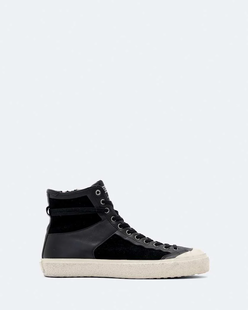 NUMONT VULCANISED HIGH-TOP SNEAKERS - 1