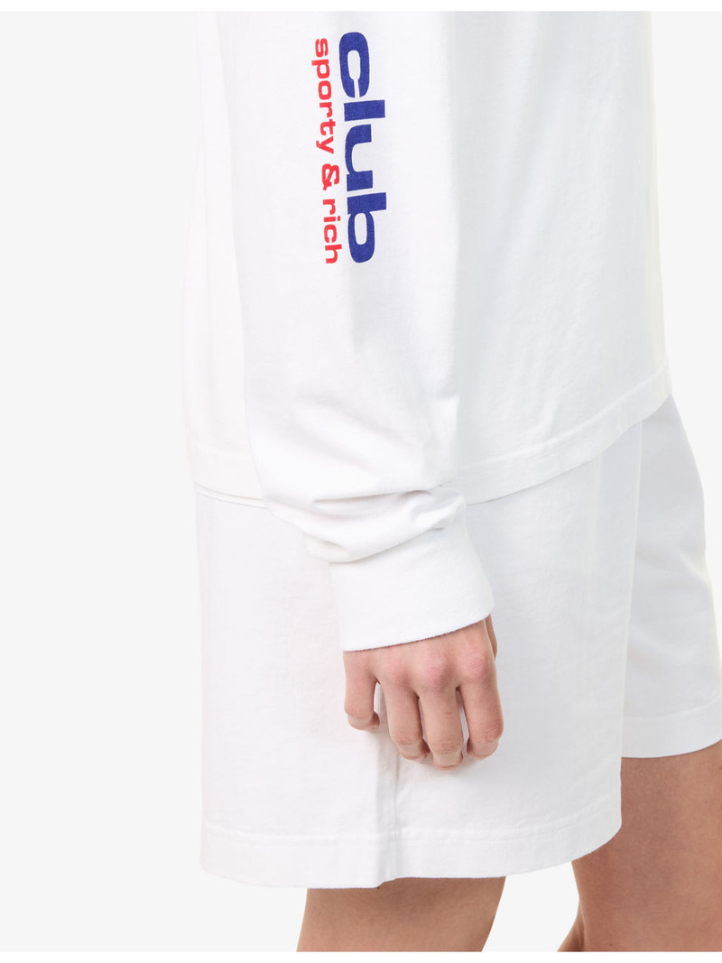 Health-Club Long-Sleeve Cotton T-Shirt 5