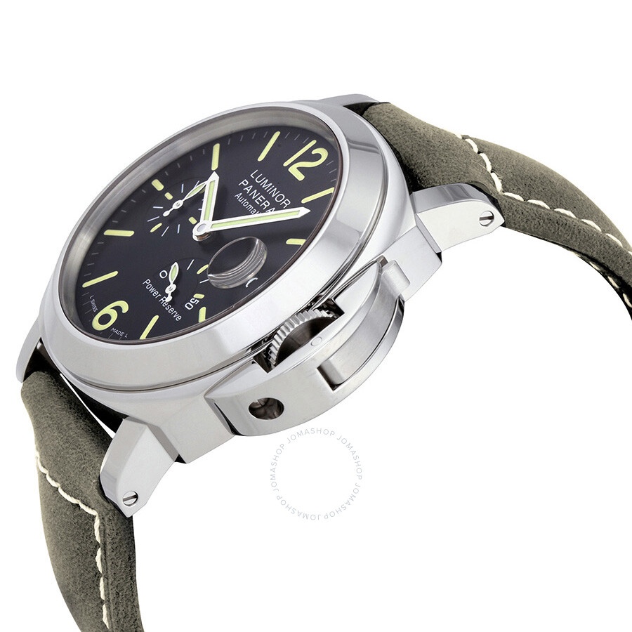 Pre-owned Panerai Luminor Black Dial Men's Watch PAM01090 - 2