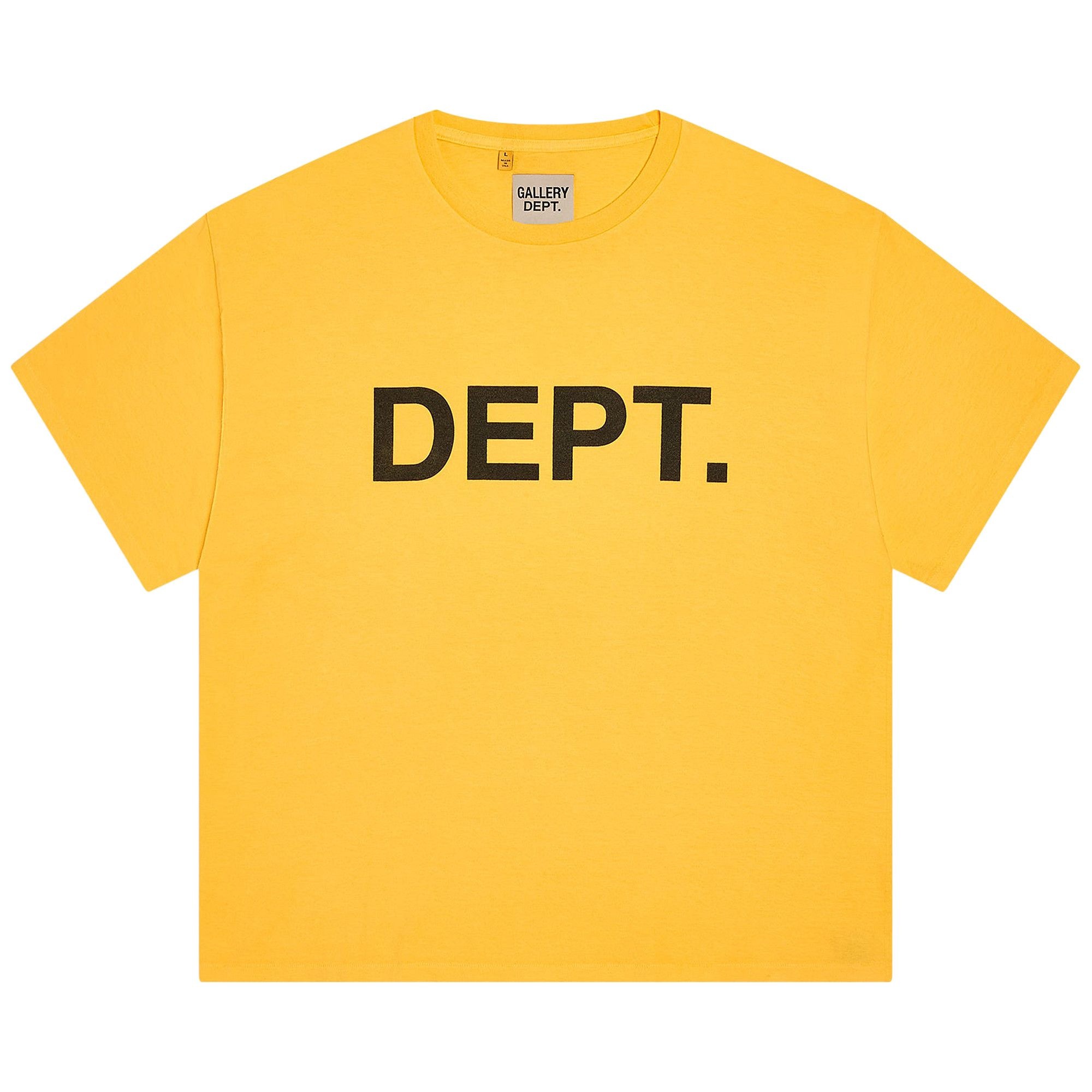 Gallery Dept. Standard Tee 'Gold Yellow' - 1