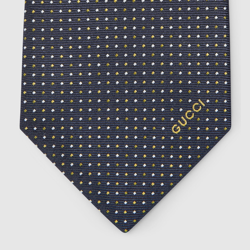 Silk jacquard tie 4