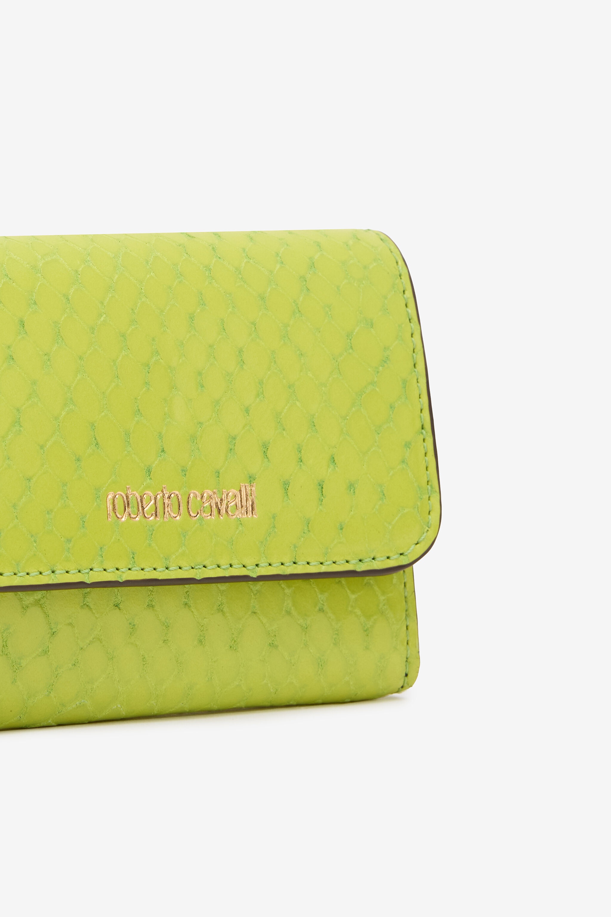 Snake-Effect Card Holder With Logo - 4
