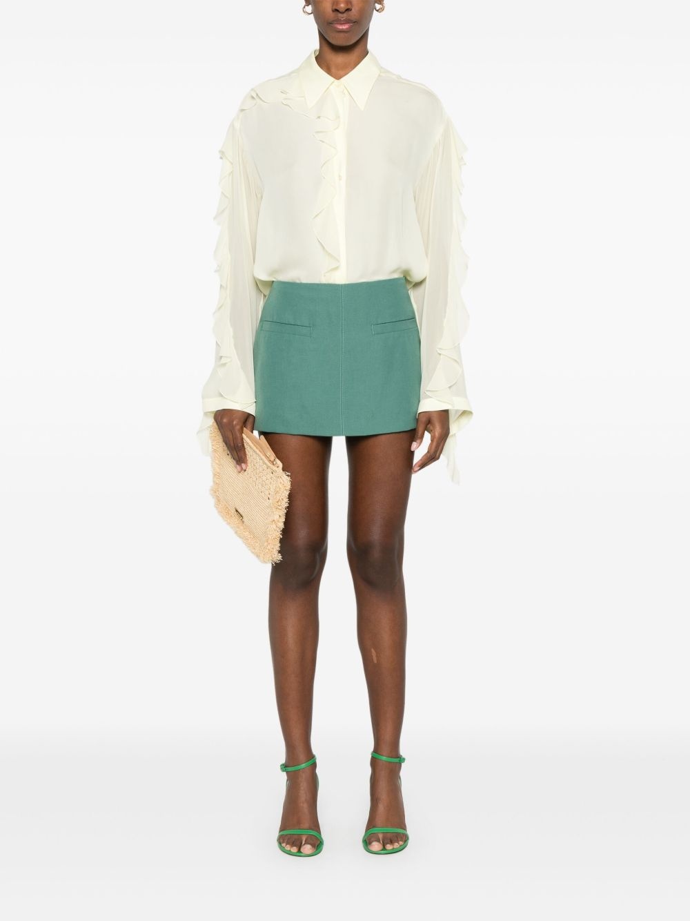 ruffled shirt - 2