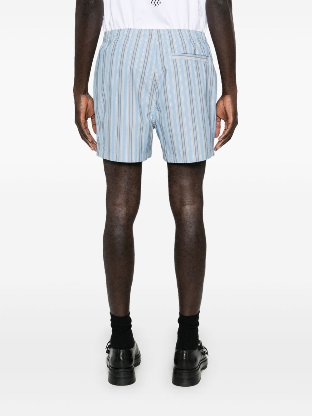 x Tommy Jeans logo-print striped shorts - 5