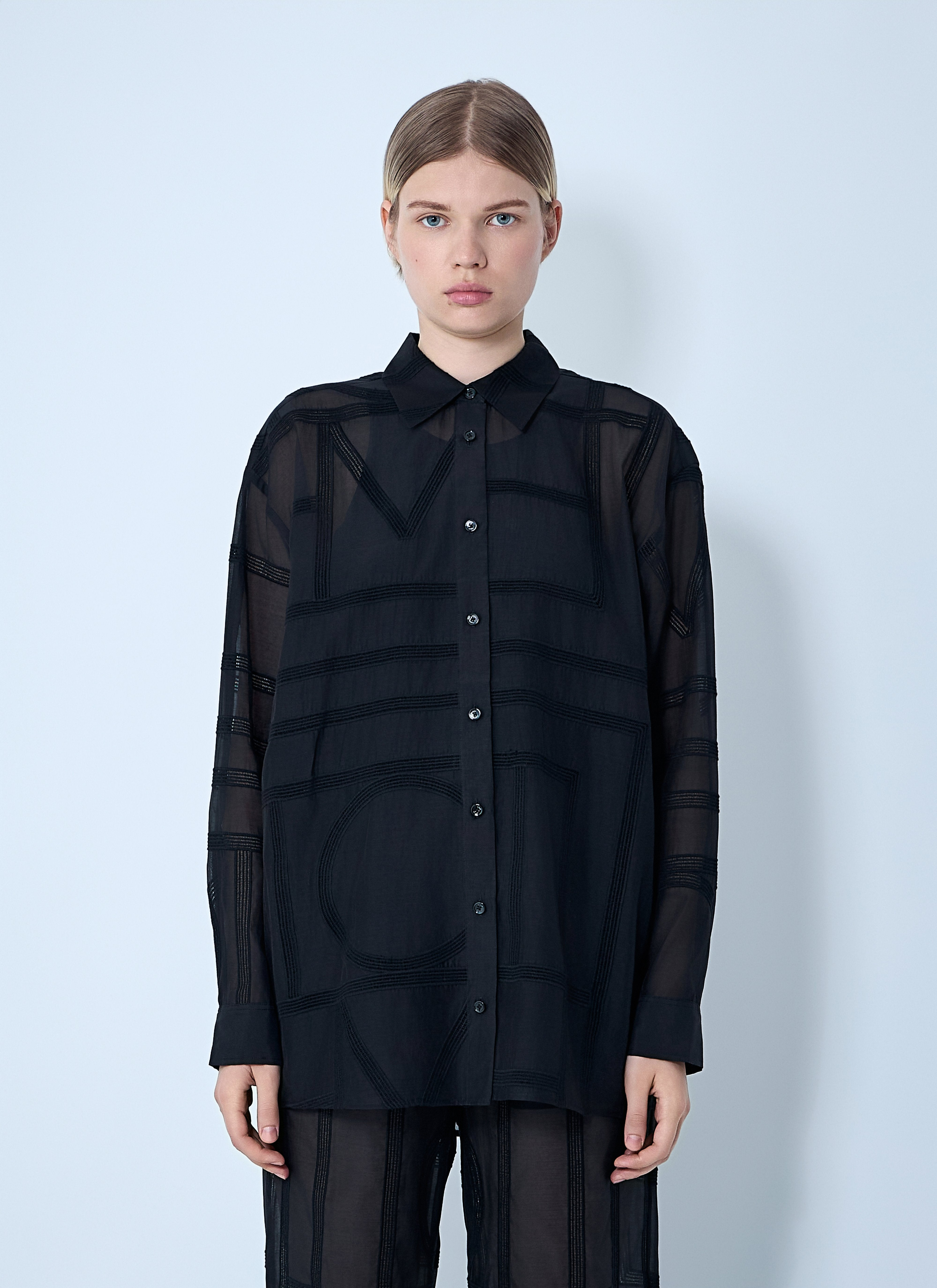 Toteme Women Classic Crochet Shirt - 1