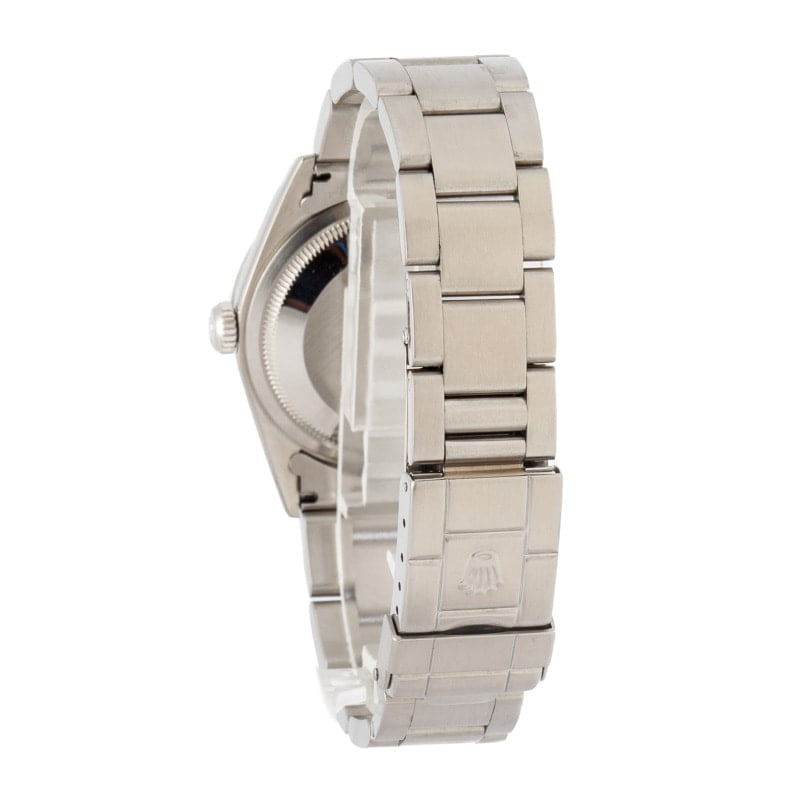 Pre-owned Rolex Explorer Ref 14270 Smooth Bezel - 3