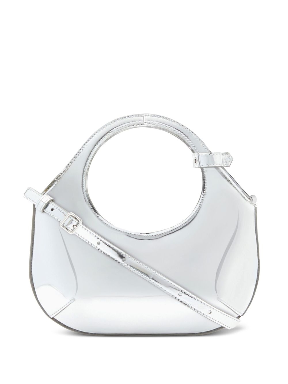 mini Holy metallic-effect tote bag - 3