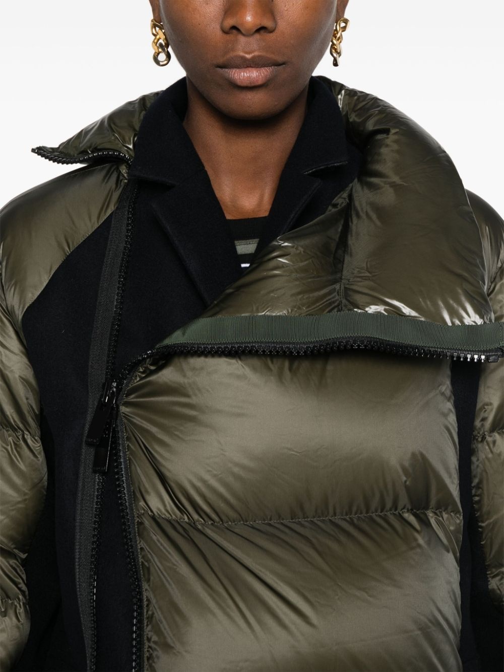 Nylon short down jacket - 2