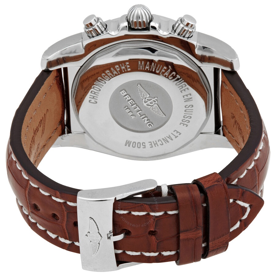 Breitling Chronomat 44 Chronograph Automatic Chronometer Black Dial Men's Watch AB011012/B967.743P.A - 3