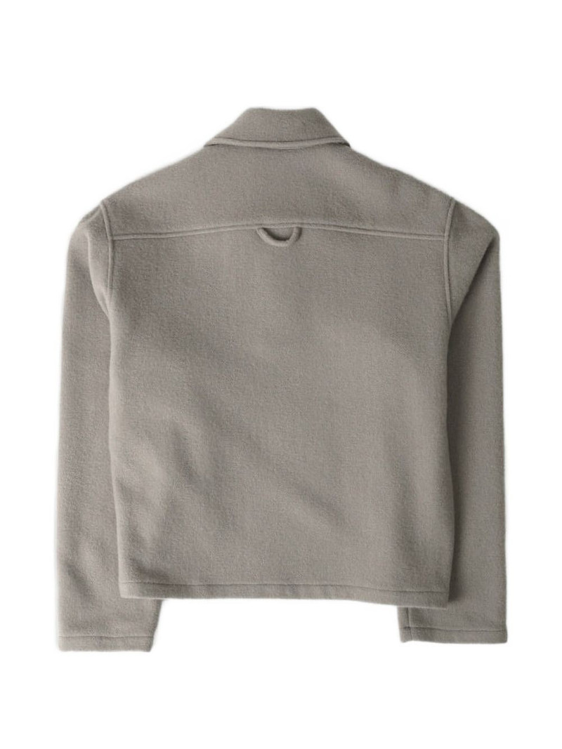 RIER fog fleece polo shirt outlook