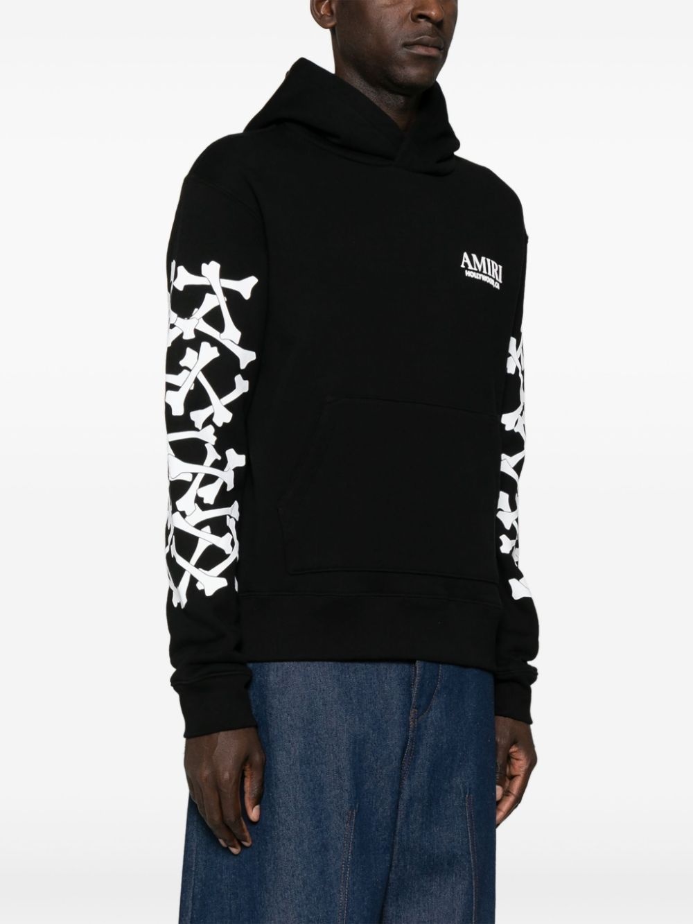 Bones Stacked lyocell hoodie - 3