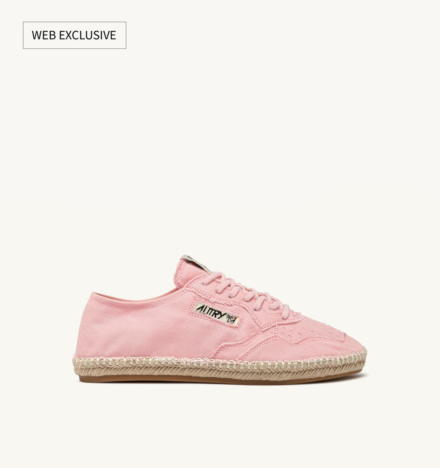 SANDY ESPADRILLES IN PINK CANVAS - 1