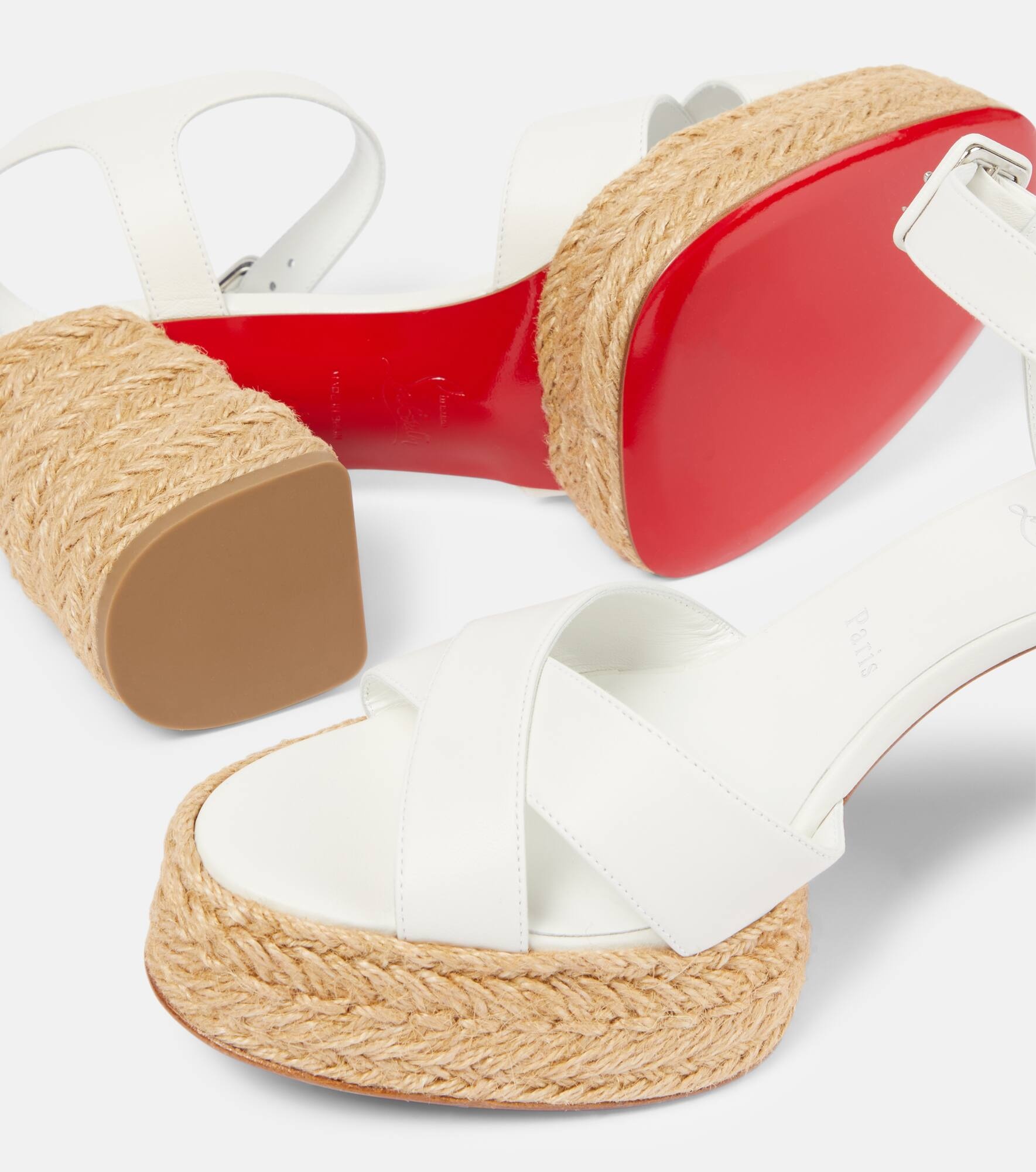 Calakala 70 leather espadrilles - 5