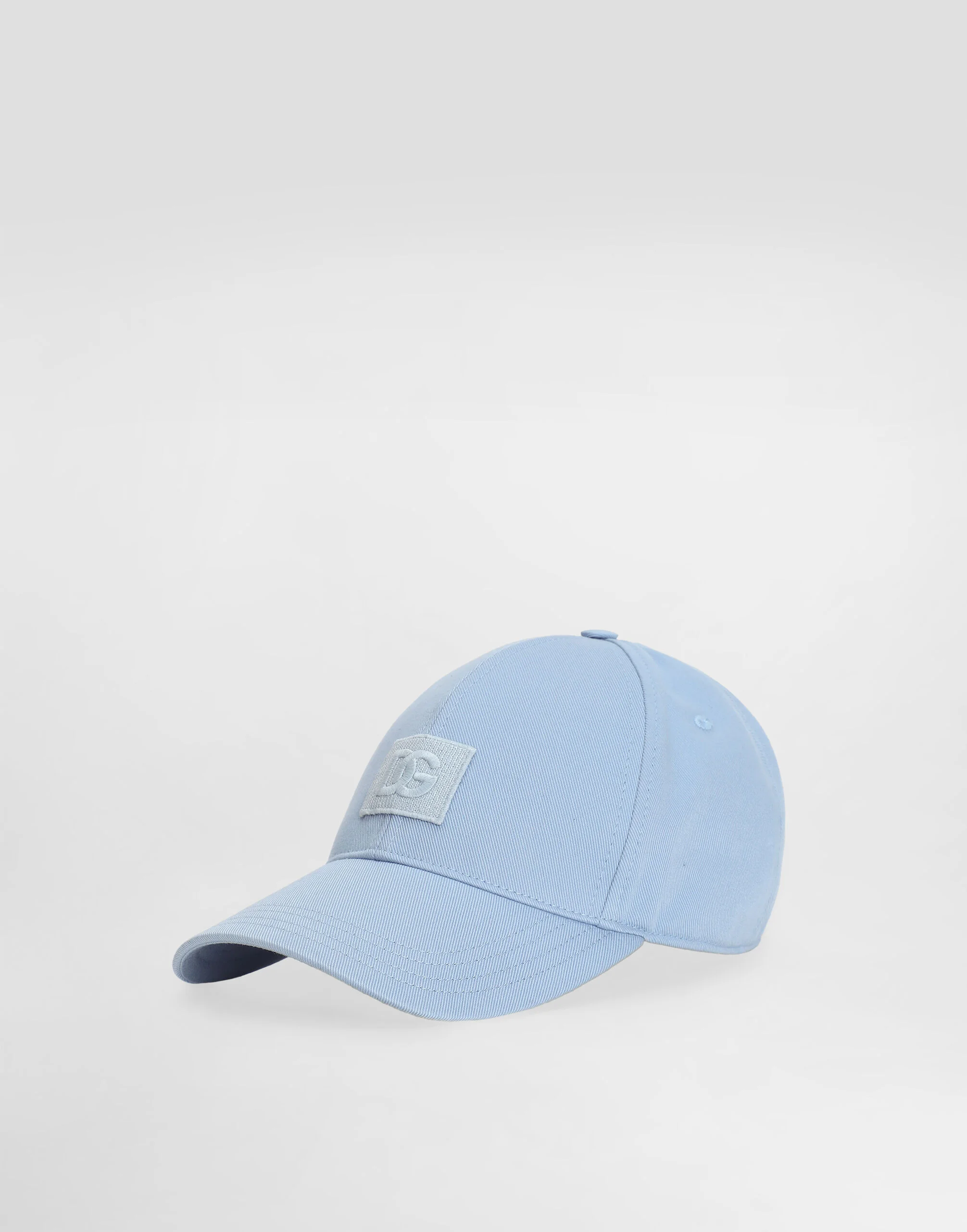 Cotton gabardine baseball cap - 1