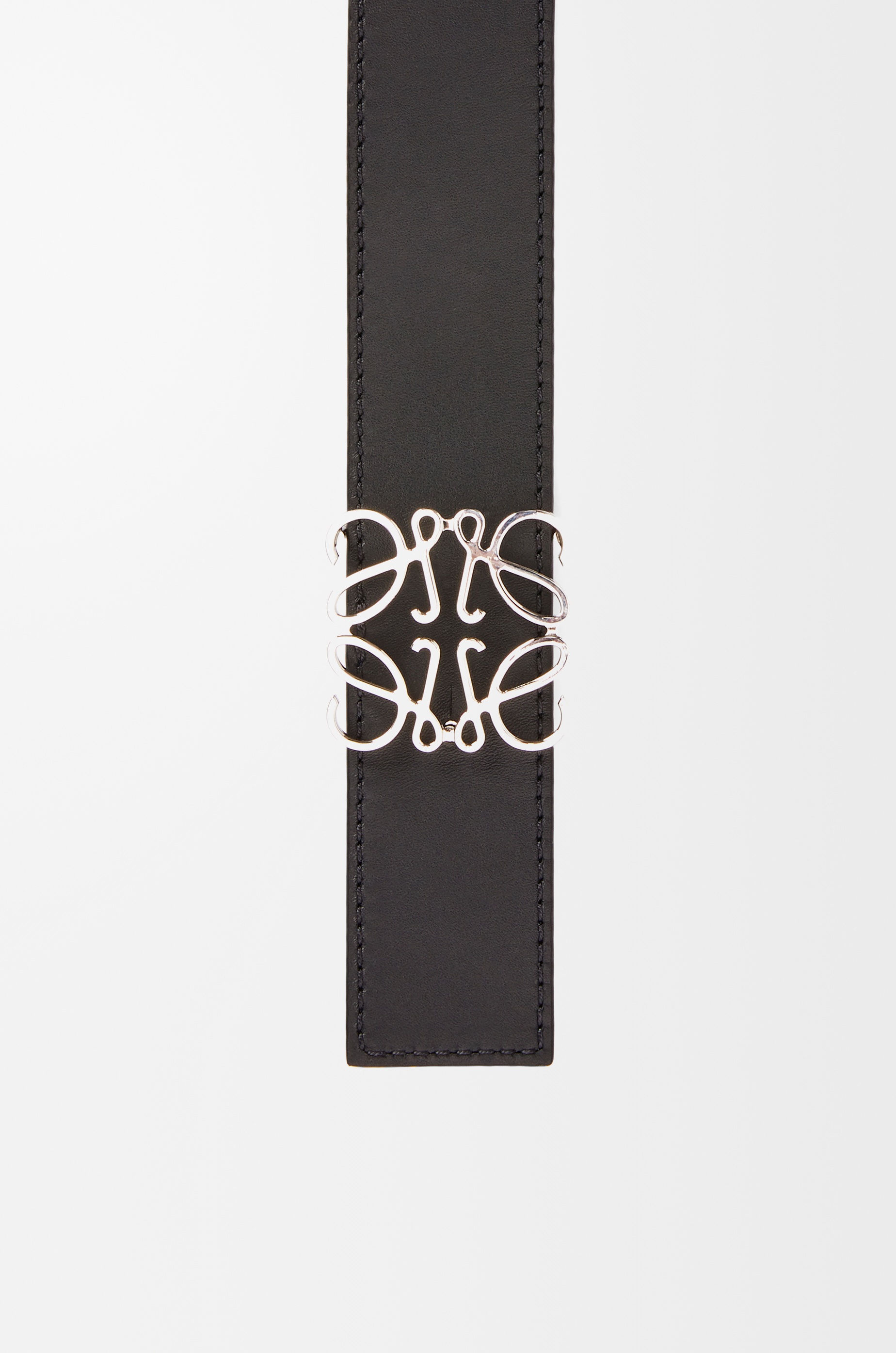 Reversible Anagram belt in smooth calfskin - 4