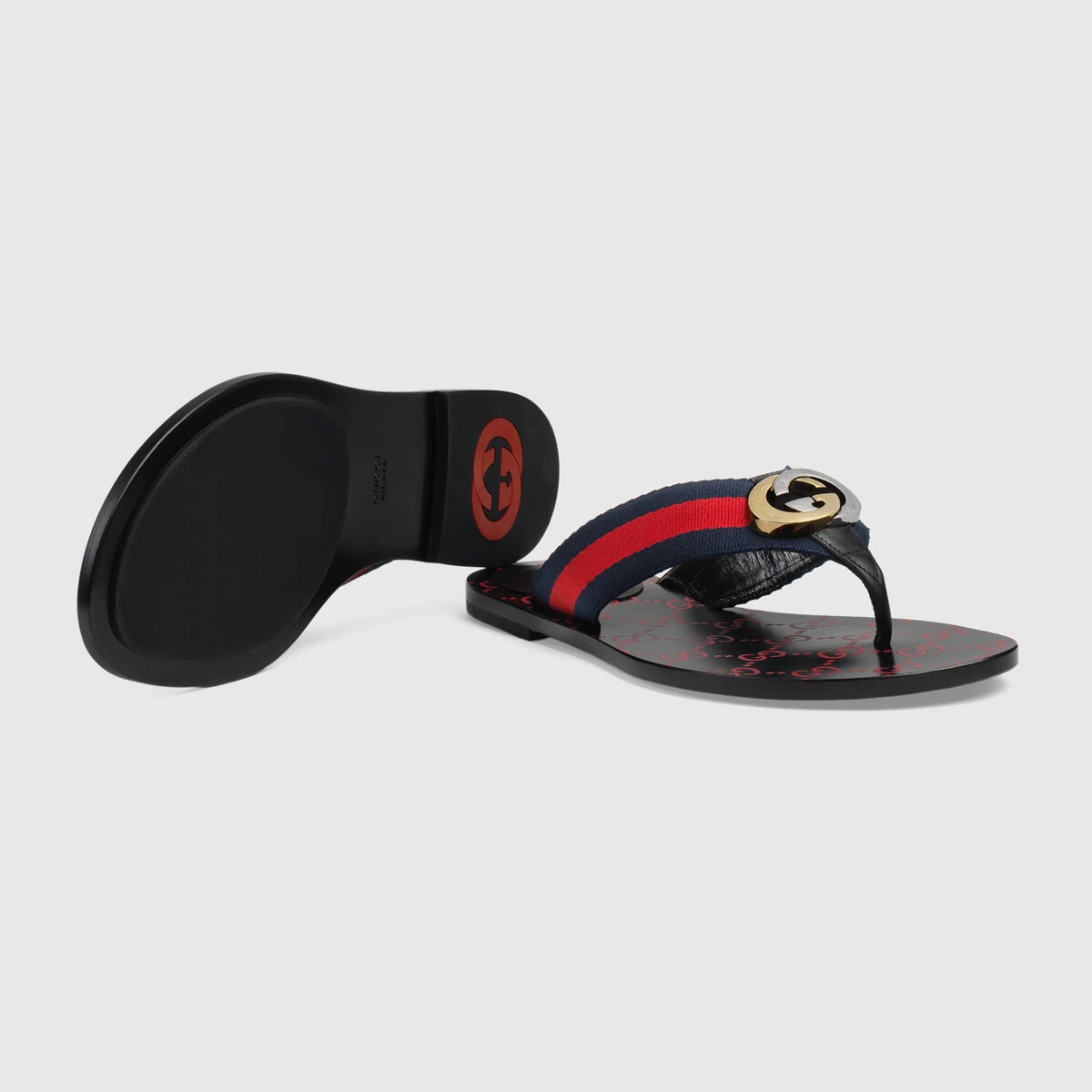 GG thong Web sandal - 5