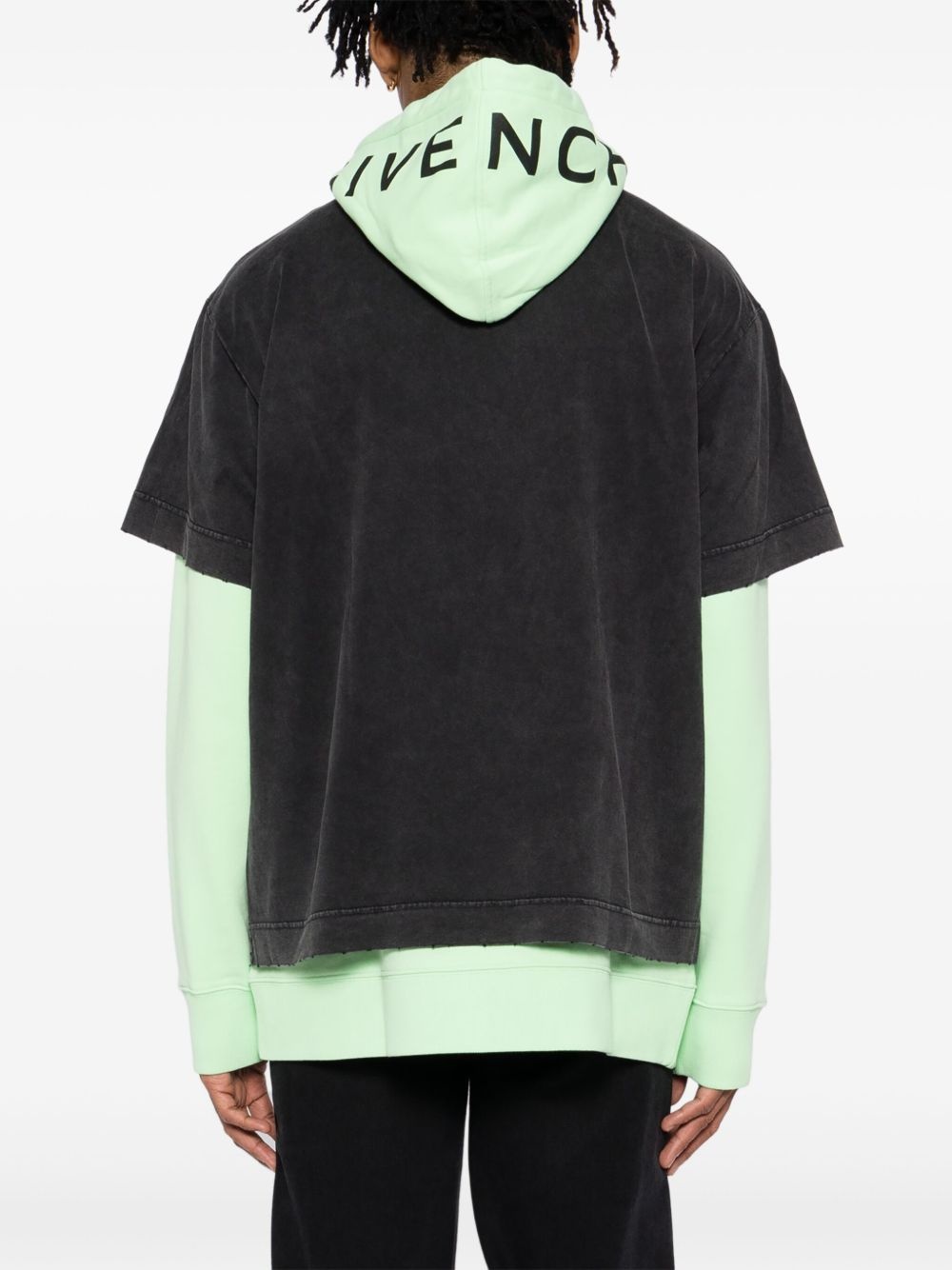 layered hoodie - 4