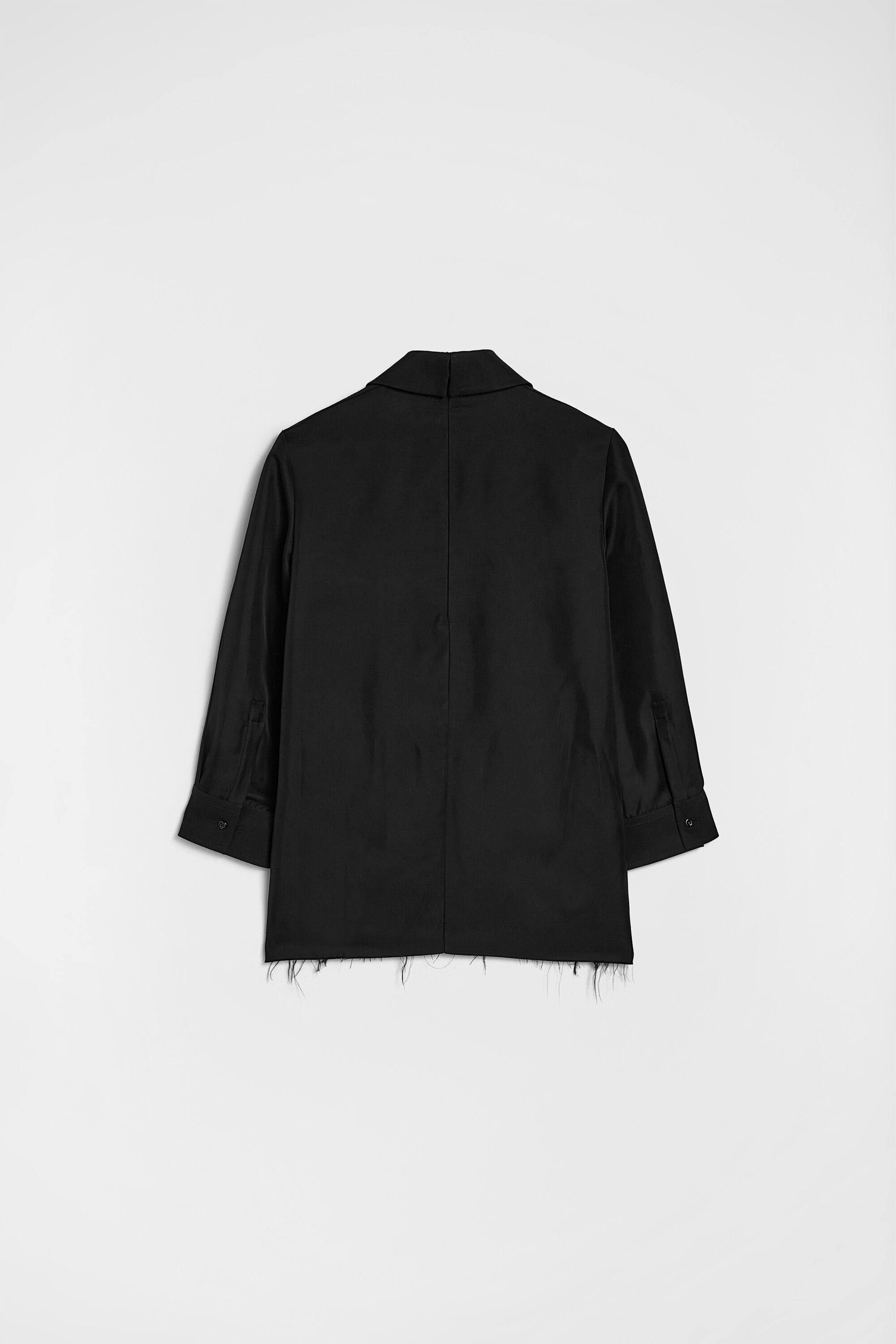 Wool Gabardine Shirt - 6