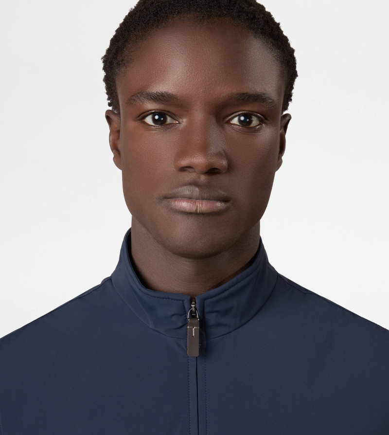 VEST IN TECHNICAL FABRIC - BLUE 4