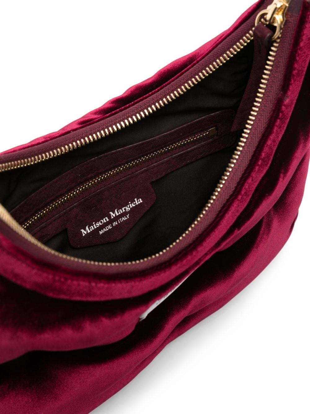 small Glam Slam velvet shoulder bag - 5