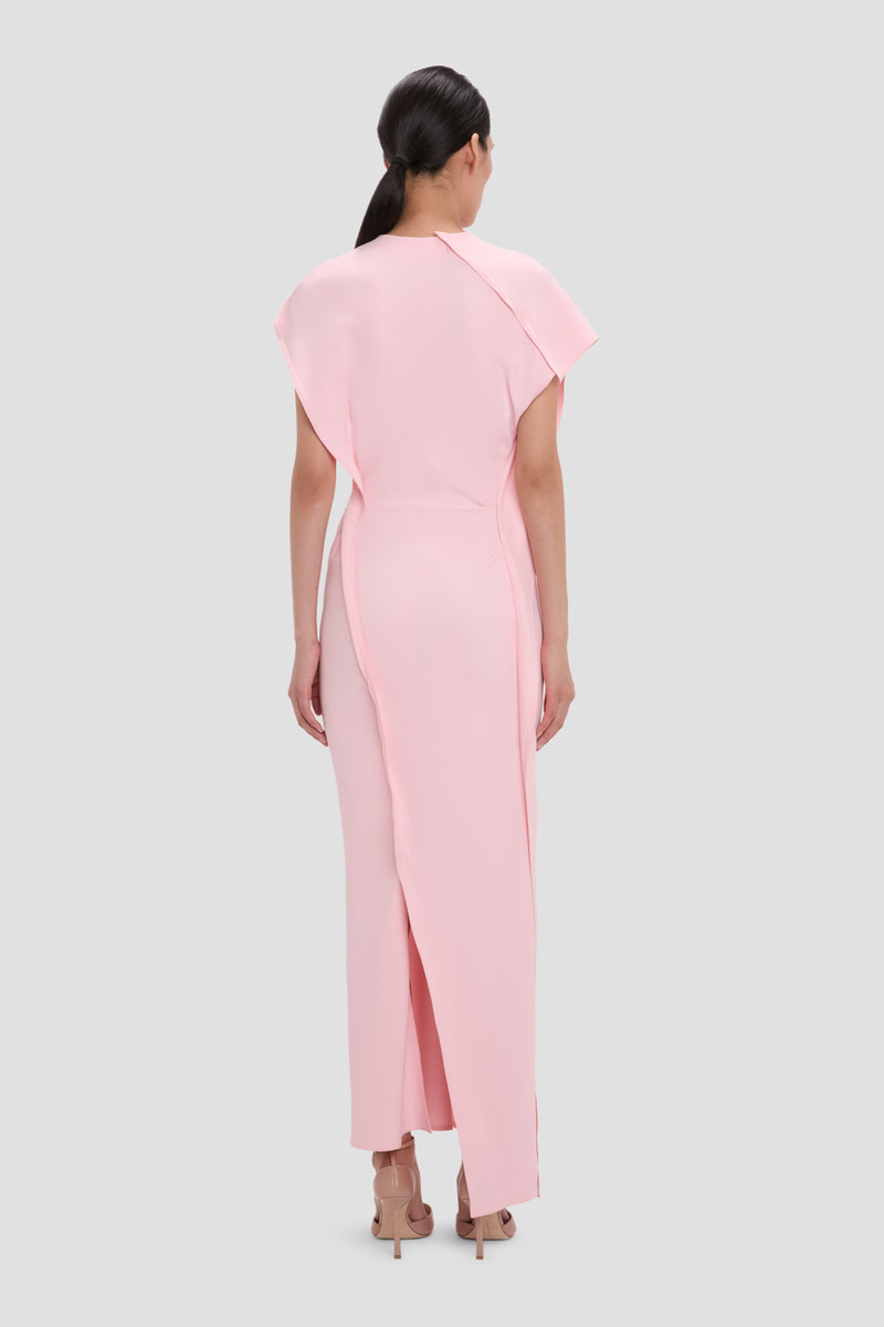 Victoria Midi Dress In Candy Floss 5