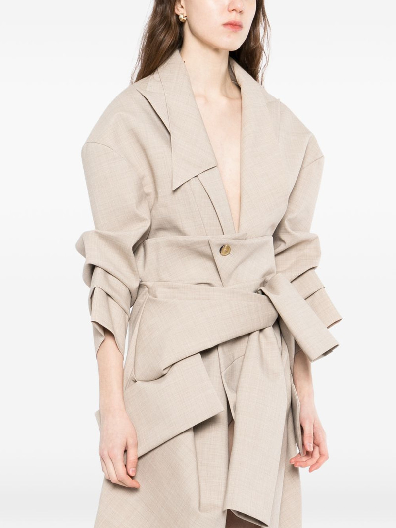 shirt-collar tailored bodysuit 3