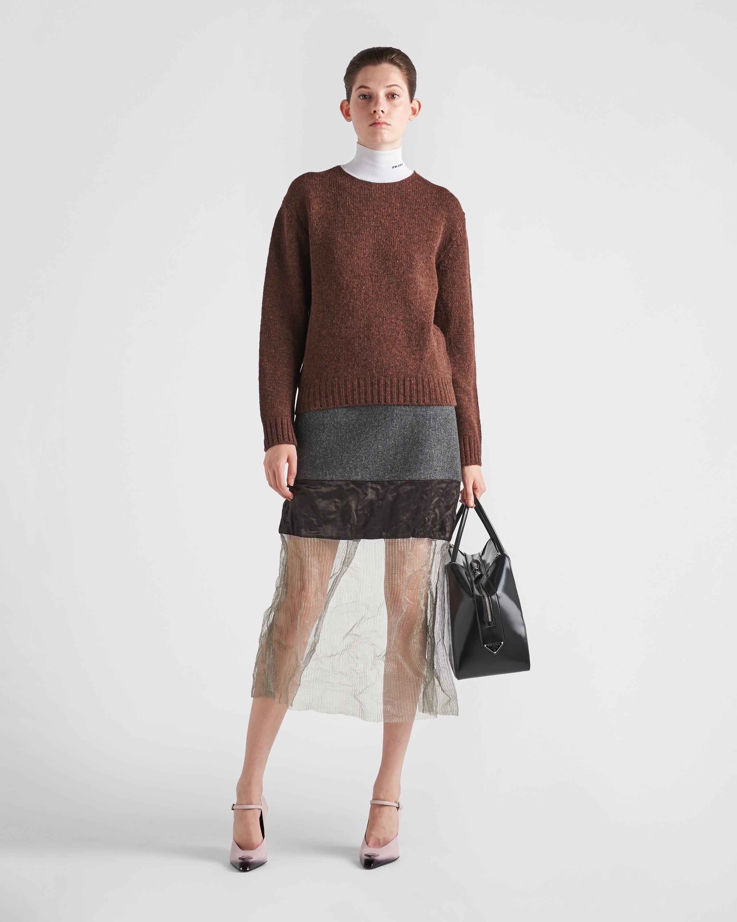 Cashmere and wool turtleneck sweater - 2