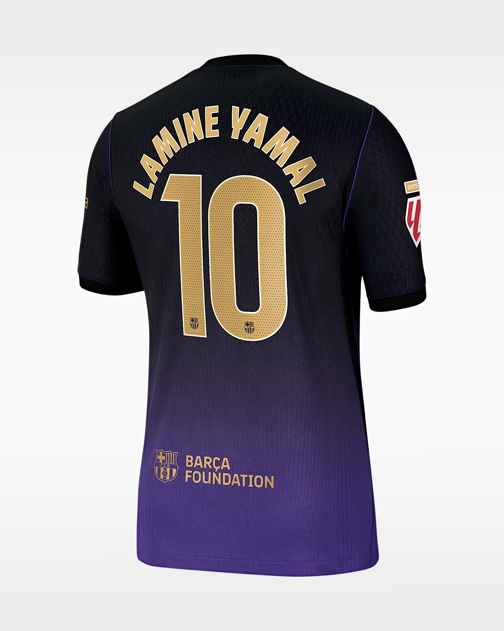 Lamine Yamal Barcelona 2026/27 Match Away Kobe Men's Nike Aero-FIT Soccer Jersey - 1