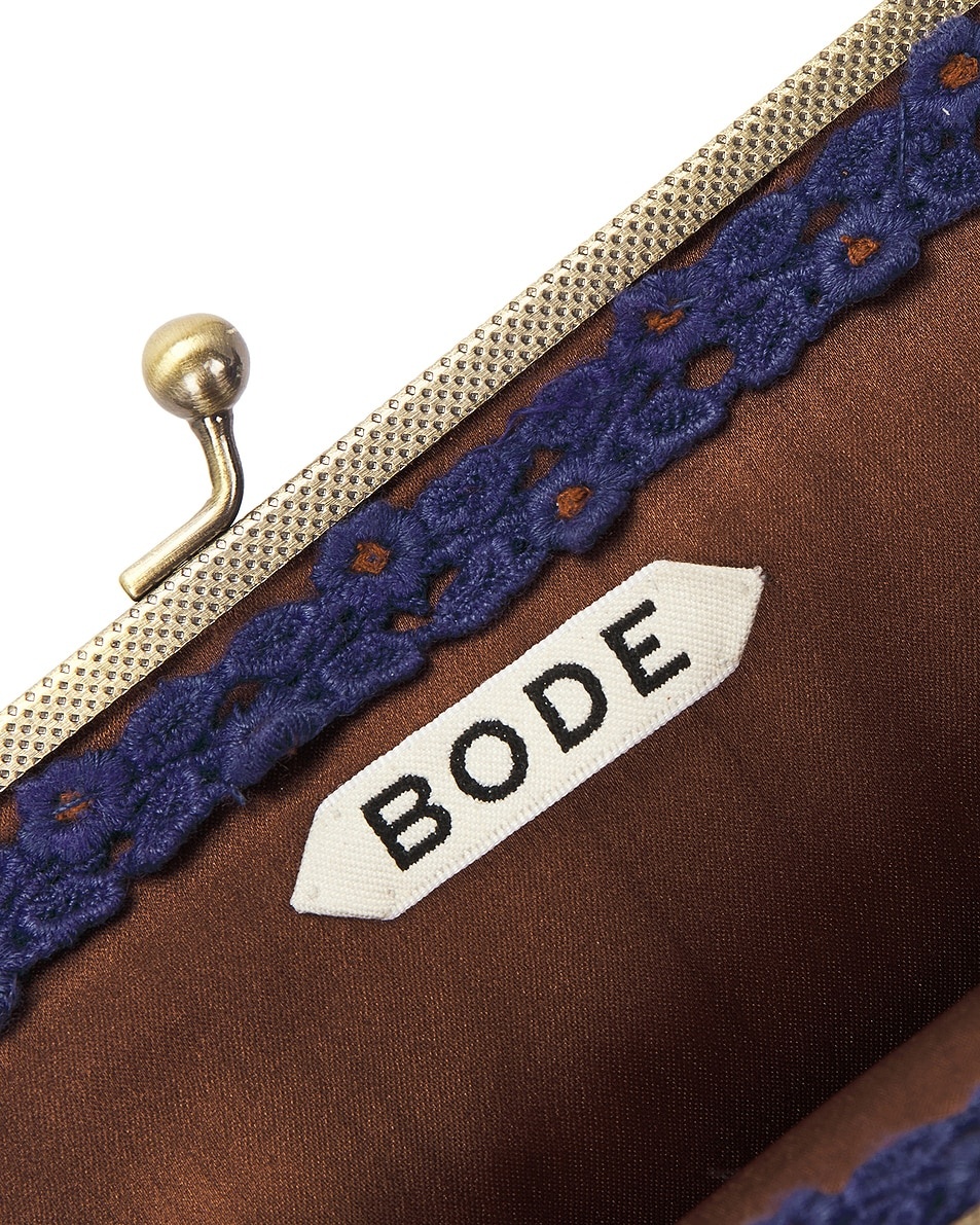 Beaded Bracken Frame Bag - 5