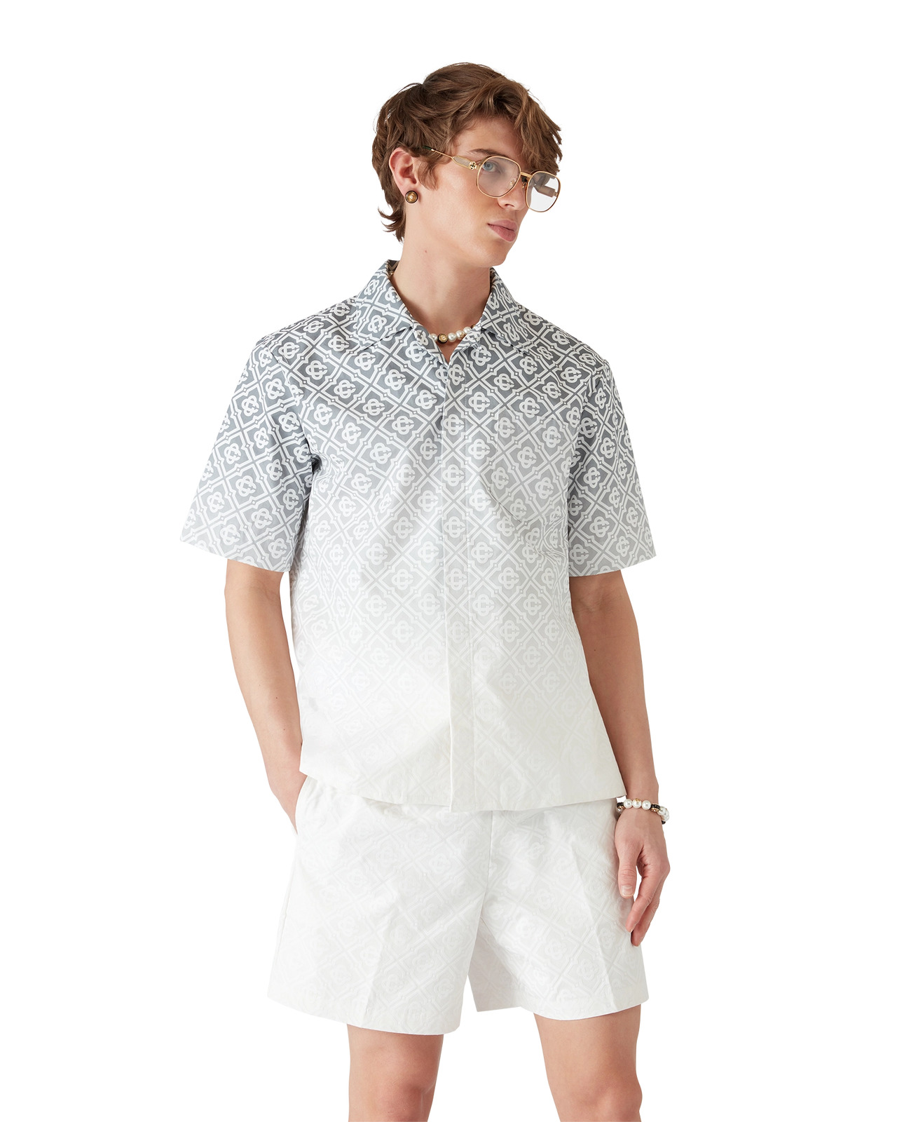 Monogram Gradient Shirt | Casablanca Paris - 3