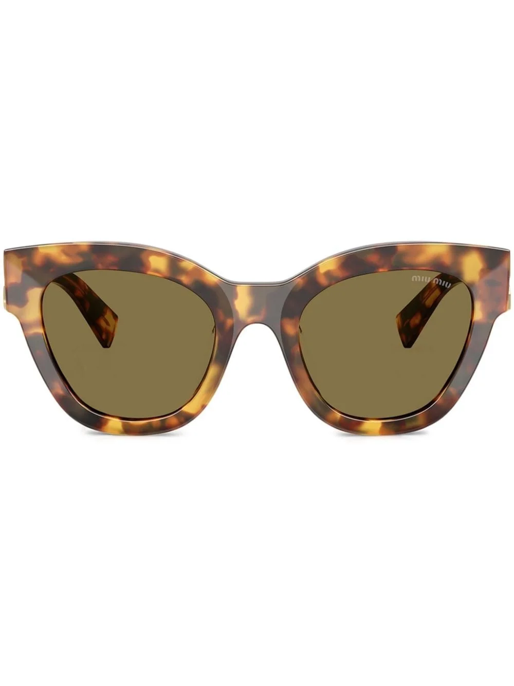 oversize-frame sunglasses - 1