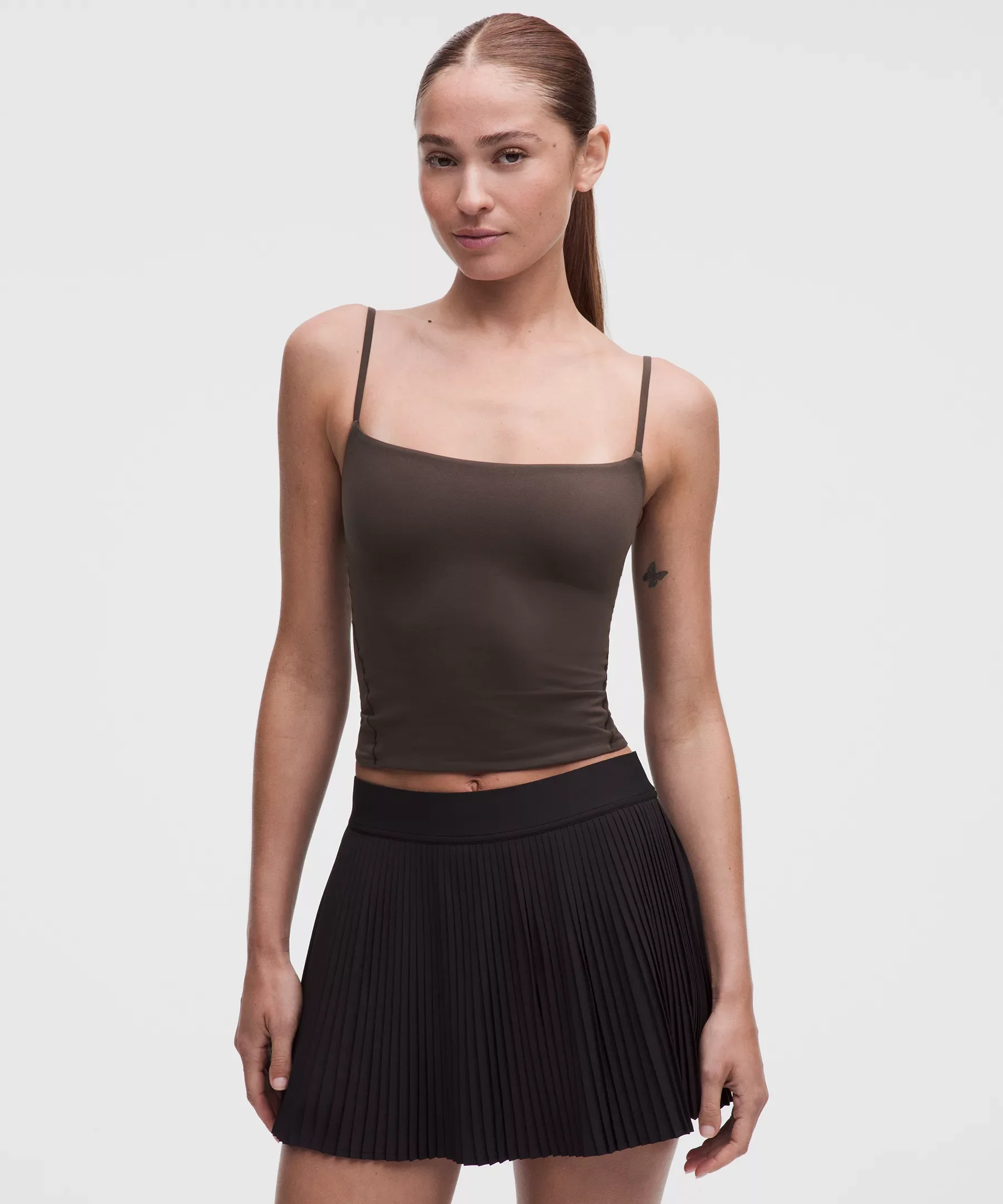 Wundermost Ultra-Soft Nulu Spaghetti-Strap Adjustable Cami - 1