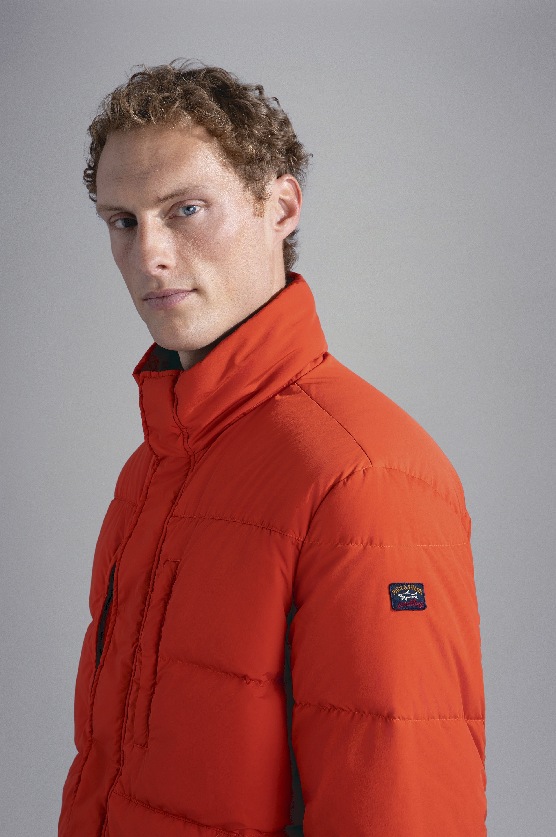 GARMENT DYED ECONYL® NYLON DOWN JACKET - 4
