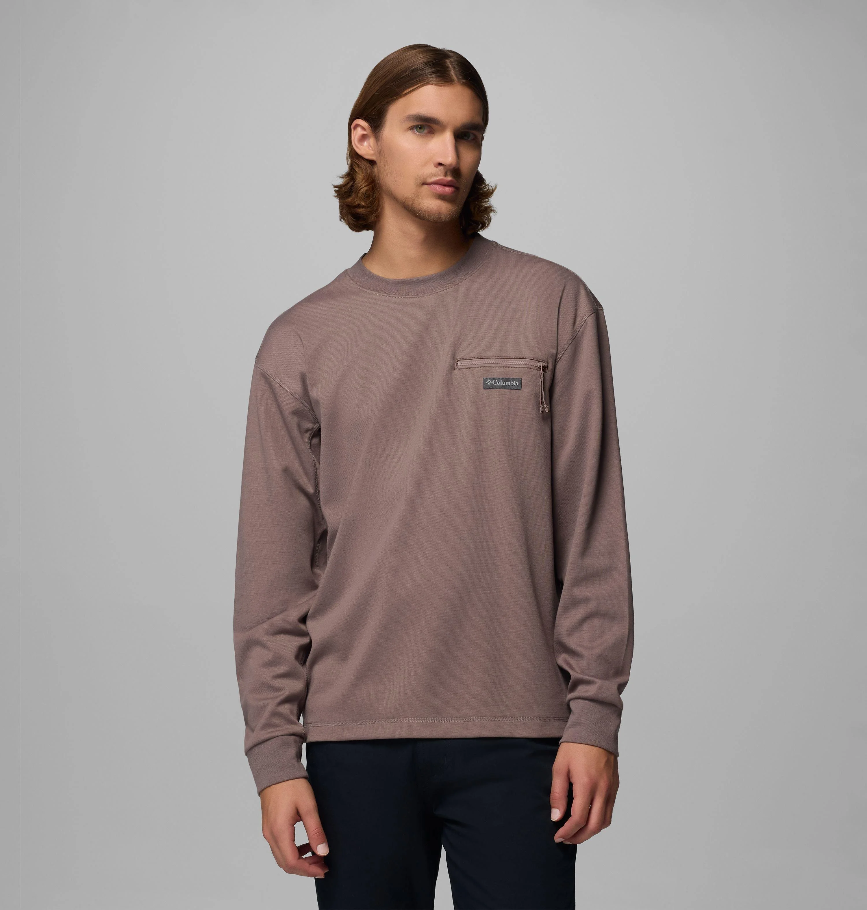 Men's Echo Passage Long Sleeve Crew Shirt - 1