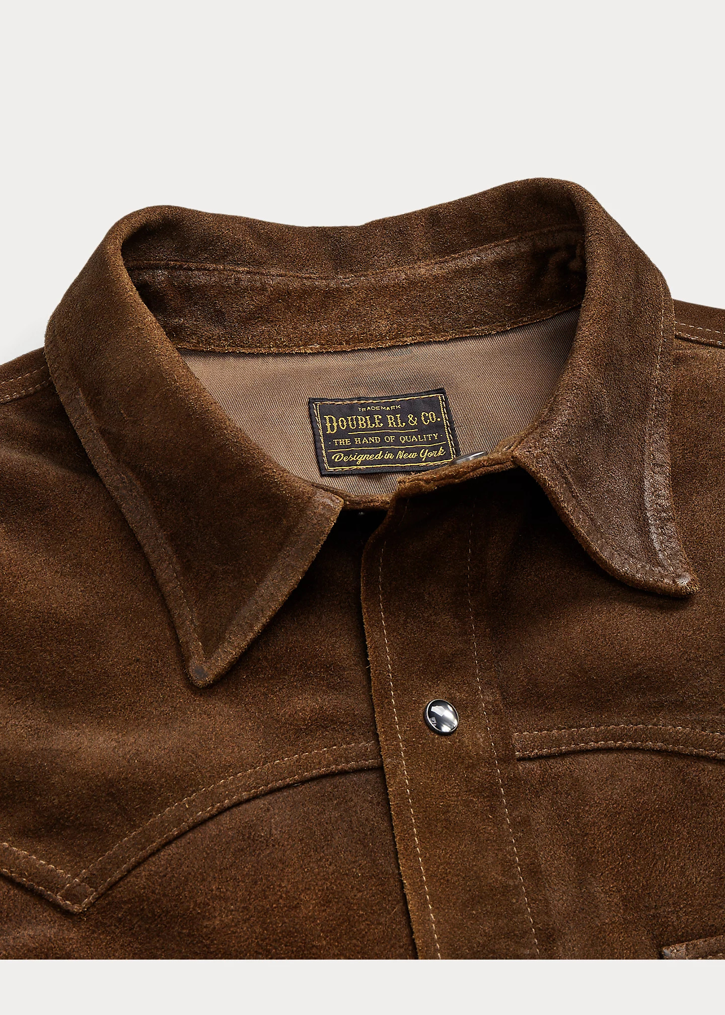 Roughout Suede Western Overshirt - 3