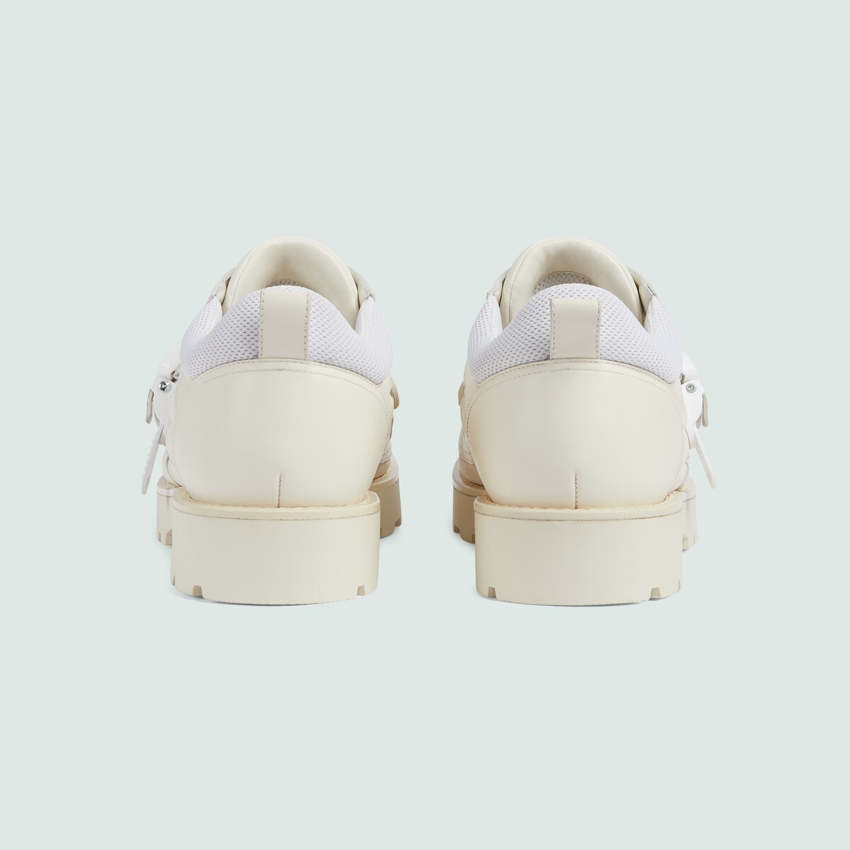 Men's lace-up shoe with buckle - 3