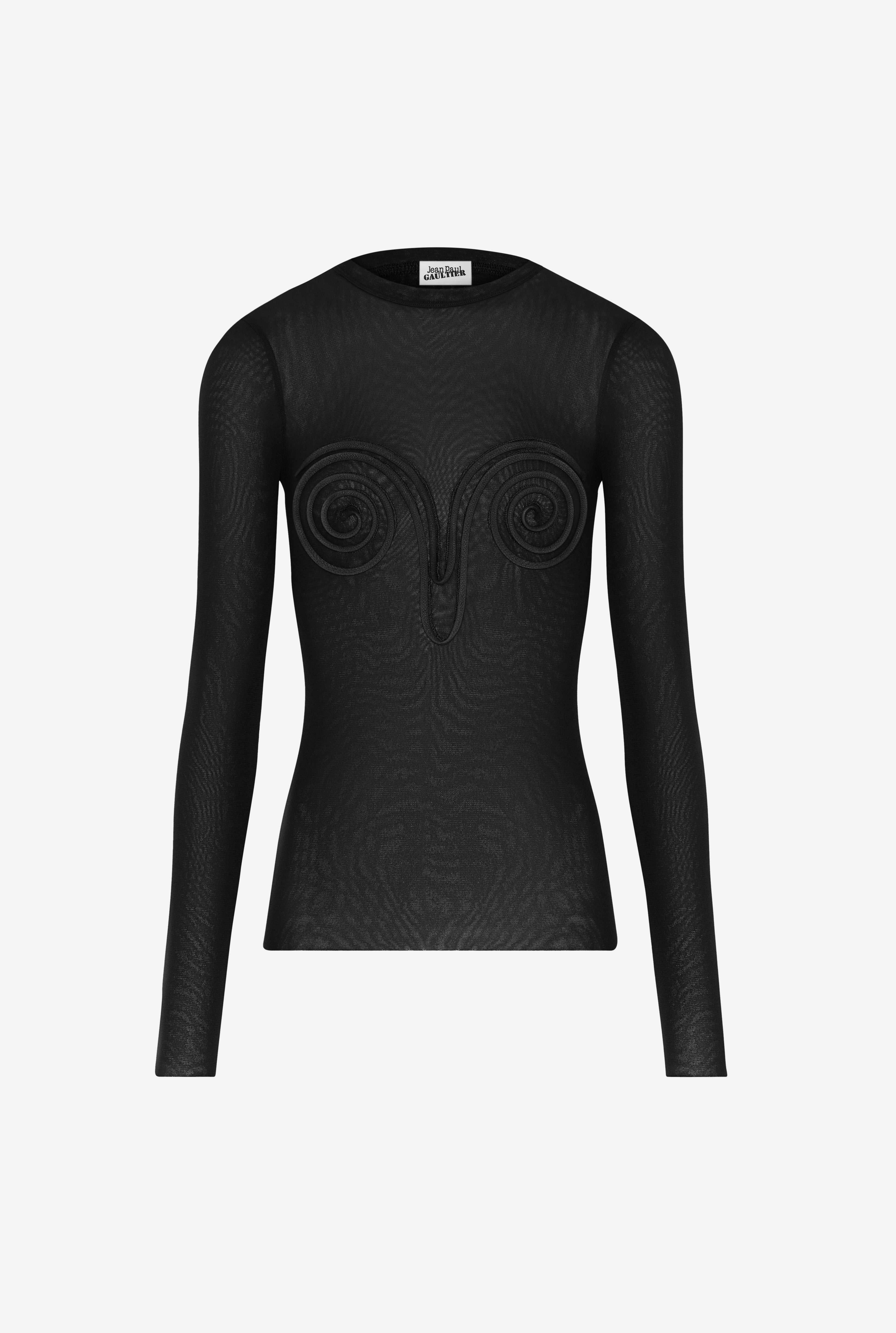 THE BLACK 3D “SPIRALE” TOP - 5