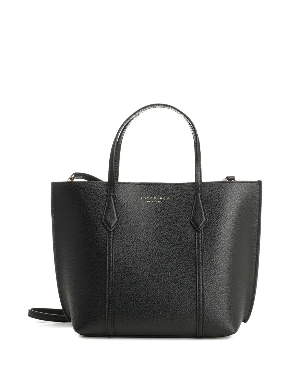 small Perry pebbled leather tote bag - 1
