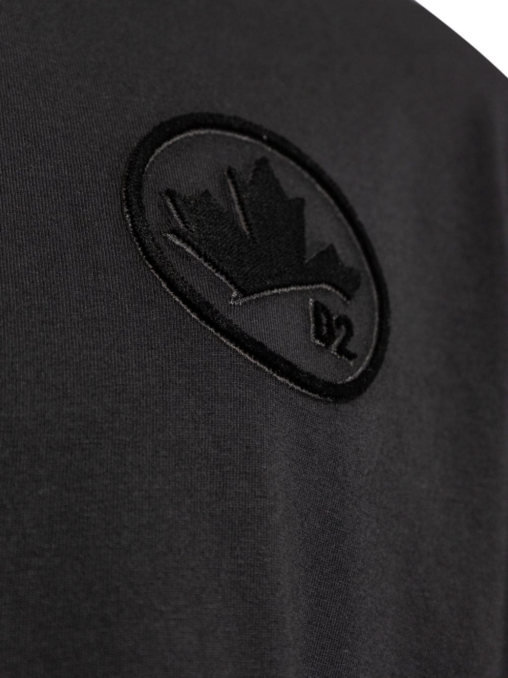 logo-appliquÃ©d cotton T-shirt - 5